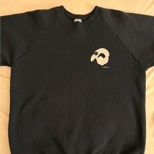 Fruit of the Loom Black Crewneck Sweater